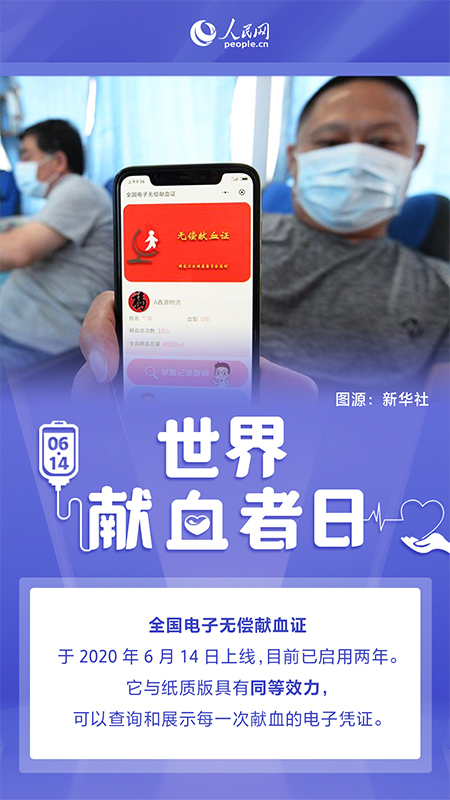 世界献血者日|无偿献血 致敬每一份爱
