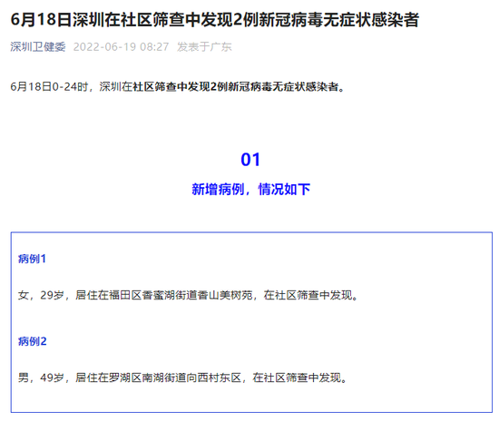 突发！深圳发现2例感染者，涉福田、罗湖！