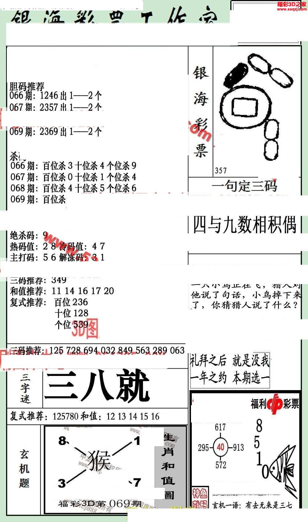 069期<肖码中特>的简单介绍